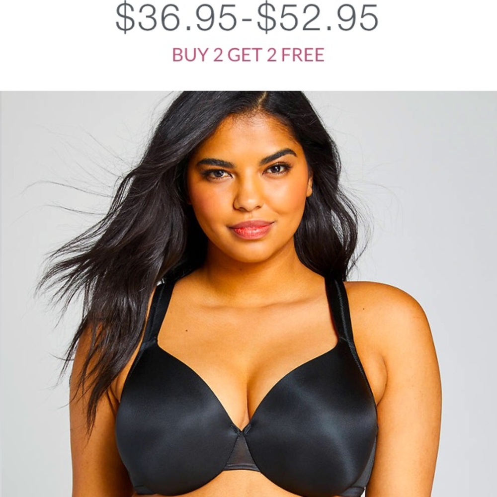 Brand new lightly lined full coverage bra 46C